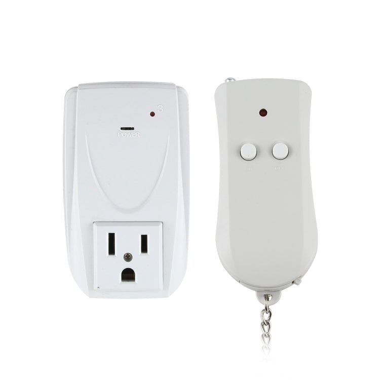 110V Indoor Wireless Smart Remote Control Switch with Single Keychain Transmitter, US Plug 110V Indoor Wireless Smart Remote Control Switch with Single Keychain Transmitter, US Plug